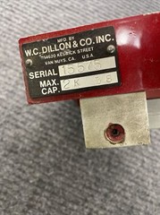 DSW-3 Dillon Load Limit Switch Crane Hoist Tow Motor Lift 2000Lb Cable & Hook