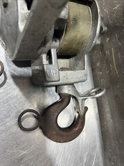 Chance Hoist 1 Ton Hot Stick Ratcheting Strap Hoist. Item ID #56 Used Surplus
