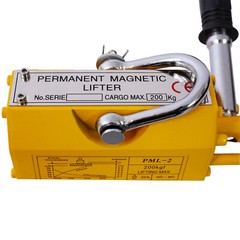 Permanent Magnetic Lifter with Release 440lbs Capacity Neodymium Hoist Lifting