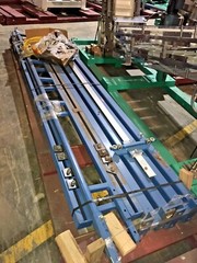 Gorbel GLCS Free Standing Work Station Crane Kit 150#cap 10’Bridge, 1/4Ton Hoist