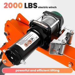 1100lbs Pickup Truck Crane 2000 lbs w/ Electric Winch Jib Crane for Factory