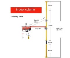 220v Electric Hoist, Household Crane, Winch, Lifting Crane, Small Lift
