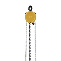 1T Hand Chain Hoist Industrial Manual Pulley Hoist Hand Tools Chain w/ Hook