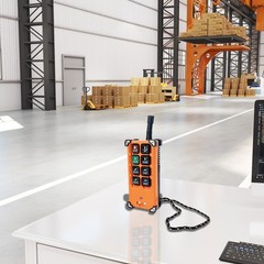 12-24V Wireless Industrial Remote Control for Transmitter & Receiver Hoist Crane