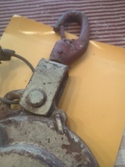 Vintage Chicago Pneumatic No. 85 Balancer Cable Hoist Retractor #85 C.P. B76944