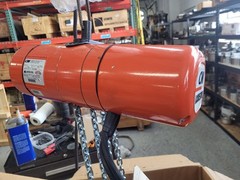 CM 1-TON LOADSTAR ELECTRIC CHAIN HOIST, 10′ LIFT, 2765-HS, 460/230 V, 8′ FPM