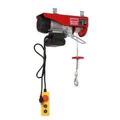 Electric Hoist Winch Lifting 440Lbs Engine Crane Ceiling Pulley Crane 480W