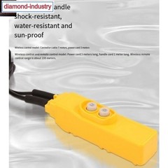 180kg wire-controlled, 30m steel wire rope, 220V portable hoist, hanging type
