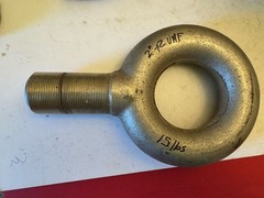 Eye Bolt Plain Pattern 89-016 Armstrong USA 2″ -12 UNF x 3 3/4” tpi OAL 11″