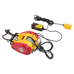1100lbs 500kg 2in1 Portable Electric Hoist Winch Wire & Wireless Remote Control