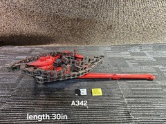 Duff-Norton Coffing Chain Hoist 1.5 ton 1-chain or 2-chain 3 Ton, Red *USED*