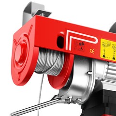 Electric Hoist 110V Electric Winch 220-440lbs w/Wired & Wireless Control 2 in1