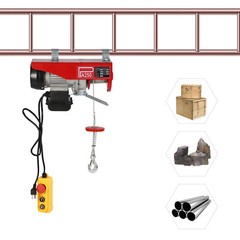 510W Electric Hoist Winch Hoist Crane Lift 551LBS 110V with Wired Remote Control