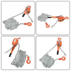 Lever Block Chain Hoist G80 Ratchet Hoist 6600lb Capacity 20ft Lifter New