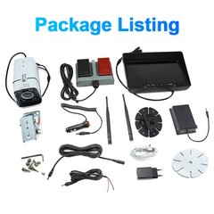 Wireless 30X Zoom Camera & 10.1″ Monitor System For Safe Operation Crane