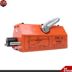 Lifting Magnet Permanent Magnetic Lifter Neodymium Hoist 1000kg/2200lbs Orange