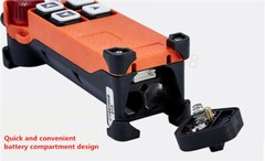 Industrial Safe Wireless Radio Remote Control 4 Button With Emergency Stop F21
