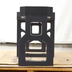 35″ x 14″ x 17″ Anodized Black Aluminum Industrial Double Gantry Assembly