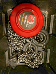 BIG RED TR9020 Torin Manual Hand Lift Steel Chain Block Hoist with 2 Hooks 4K
