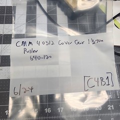 CM 40512 640-140 Cover Gear 1 1/2 Ton Puller Replacement Cover [C4B1]