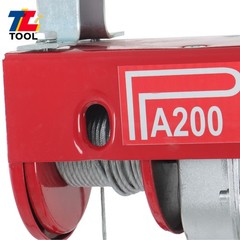 440lbs/200kg Electric Hoist 110V 510W Electric Winch 20-40ft Lifting Height
