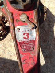 LITTLE MULE / COFFING LMSOB 3 Ton Manual Hand Chain Hoist 5′ Lift, 6000 Lb Cap.