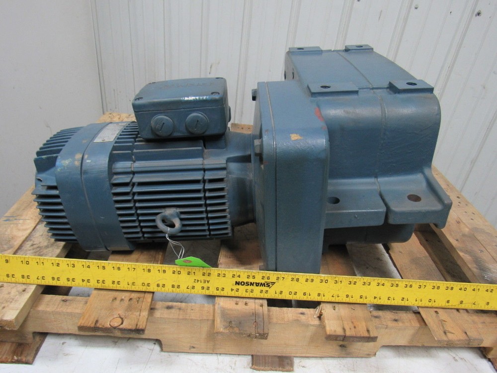 Mannesmann Demag AF12-M01-20.1 Overhead Crane Offset Gear Motor 3″ Hollow Shaft