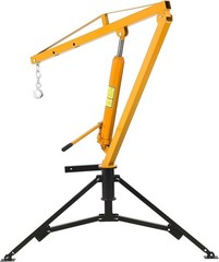 Hydraulic Truck Pickup Crane Receiver Hitch Mounted Hoist Adjustable 360° Swivel