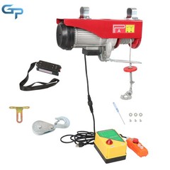 328ft Wireless & 14ft Wired Remote Control 1600W 110V Electric Hoist 2200lbs