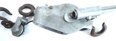 Cadillac Winch Ratcheting Hoist Come A Long 19 ft Cable 1 Ton Capacity
