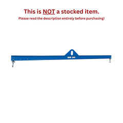 VESTIL ECONOMY SPREADER BEAM – 1000 LB CAPACITY, 120 IN. LENGTH – SBM-10-10