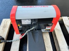 KONE Crane Electric Chain Hoist with Motorized Trolley, Never Installed or Used