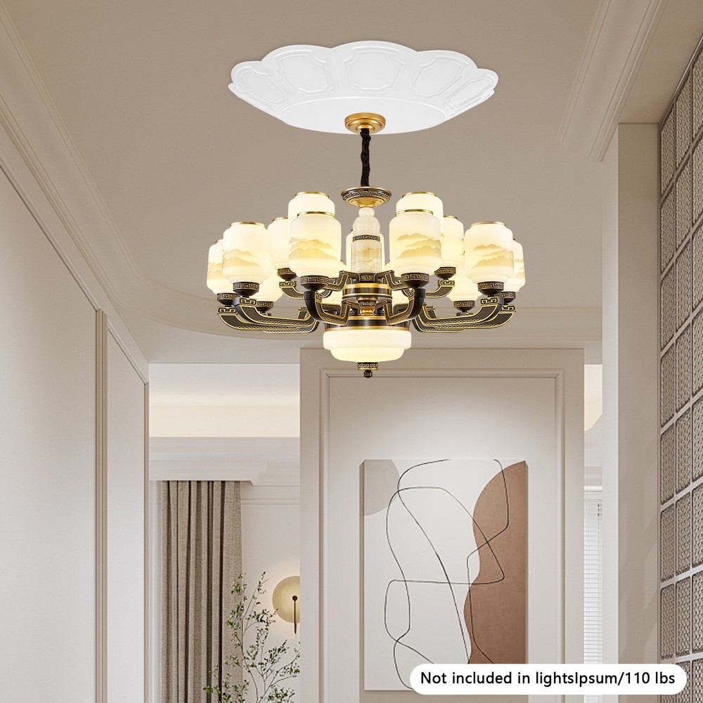 Ceiling Mount Chandelier Decor Cover Chandelier Hoist Lifter Cover 50 kg/110 lbs