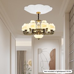 Ceiling Mount Chandelier Decor Cover Chandelier Hoist Lifter Cover 50 kg/110 lbs