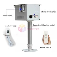 3M Projector Motorized Telescopic Hanger Bamboo Camera Ceiling Lift Bracket