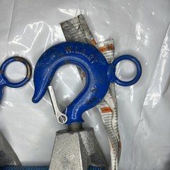 Lug-All Industrial-grade 2-ton web strap come along ratchet winch hoist