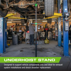 Lift Jack Support Stand with 1,500 lbs. Under Hoist Capacity & Adjustable Saddle