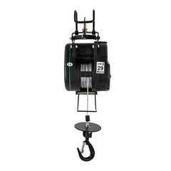 1100 lbs Electric Hoist Winch Engine Crane Lift 95ft Lifting Wired Control 1800W