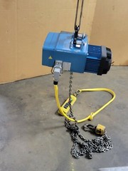 DEMAG ELECTRIC CHAIN HOIST 1/1 H5 V7,2/1,8 440/480V 2200LBS 200″ DROP – USED