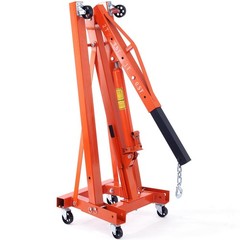 4400lb Heavy-duty Hydraulic Engine Hoist with Lever & Foldable Cherry Picker