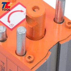 880lb/400kg Capacity Permanent Magnetic Lifter 2.5 Safety Factor Lifting Magnet
