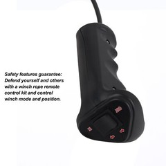 12V‑24V 250A Winch Corded Hand Remote Control Winch Controller For Truck