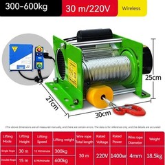 Small Electric Hoist 200-1000kg Mini Hoist 220v Household Use