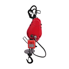 2in1 Electric Hoist Winch Portable Electric Winch Crane 770 LBS Wireless Remote