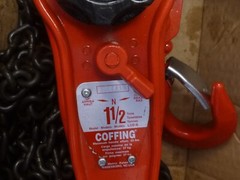 Coffing 09433W Ratchet Lever Hoist LSB-3000B, 1.5 Ton Capacity, 20′ Lift Height