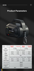 Electric Pull Rope Ascender Self-built House Upstairs Hoist Elevator