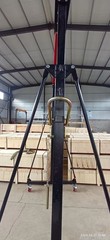 AGT Portable Shop Lift Hoist 1Ton Gantry Crane Adjustable Attachment 2000LB