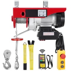 Uimoso Electric Hoist Crane Winch 440lbs Capacity with Wireless & Wired Controls
