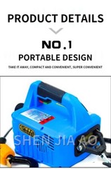 Miniature Electric Hoist 220vPortable Remote Control Home Air Conditioning Crane