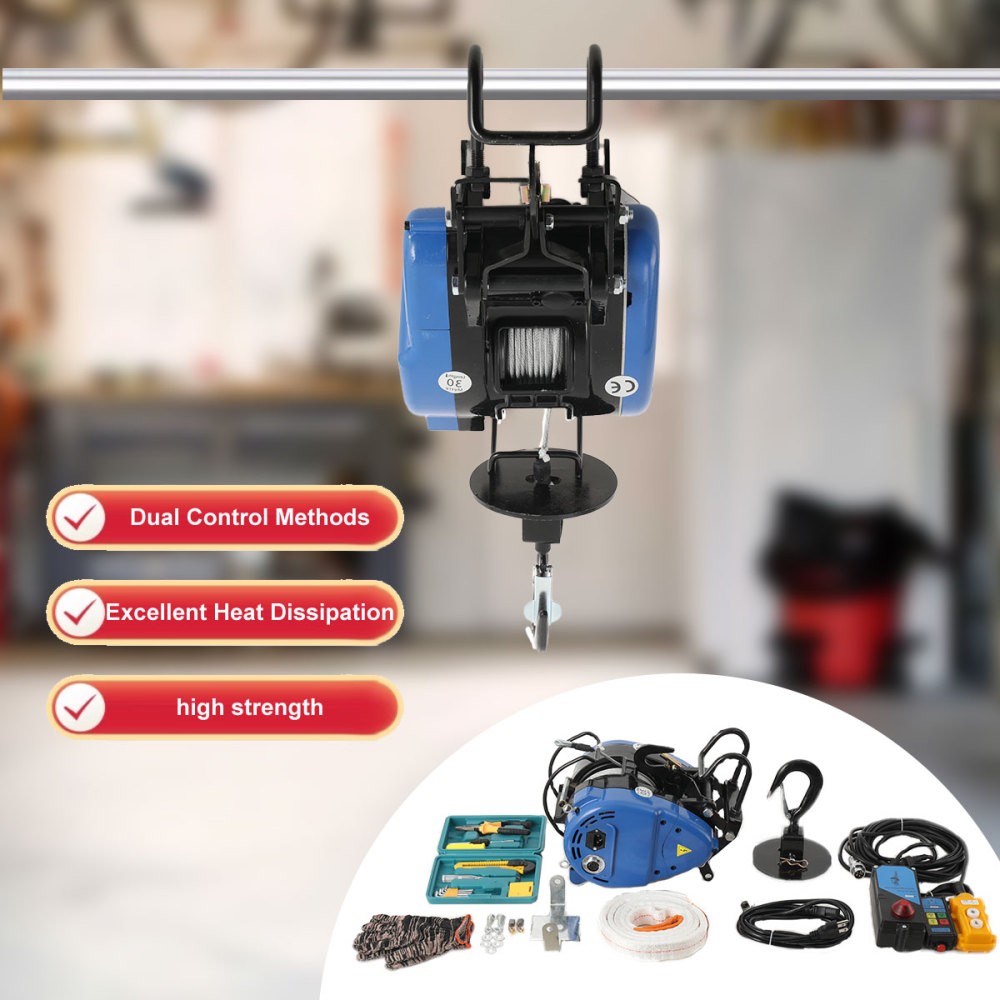 1100lb Electric Chain Hoist 14m/min Electric Winch Crane 29m Lifting Height IP54